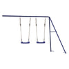 Lasten keinut 2 kpl sininen 265x156,5x155,5 cm polypropeeni