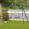Lasten keinut 2 kpl sininen 265x156,5x155,5 cm polypropeeni