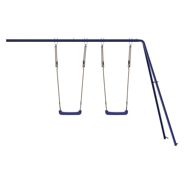 Lasten keinut 2 kpl sininen 265x156,5x155,5 cm polypropeeni