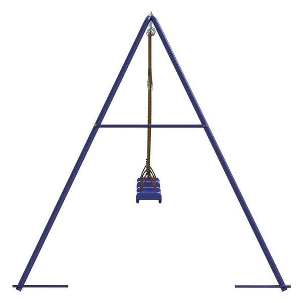 Lasten keinut 2 kpl sininen 265x156,5x155,5 cm polypropeeni