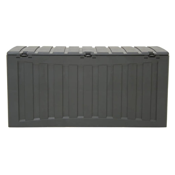 Musta säilytyslaatikko Cammisa 118x53x57cm (polypropeeni)