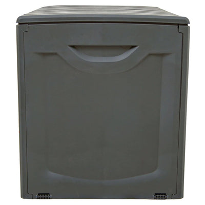 Säilytyslaatikko musta 118x53x57 cm polypropeeni