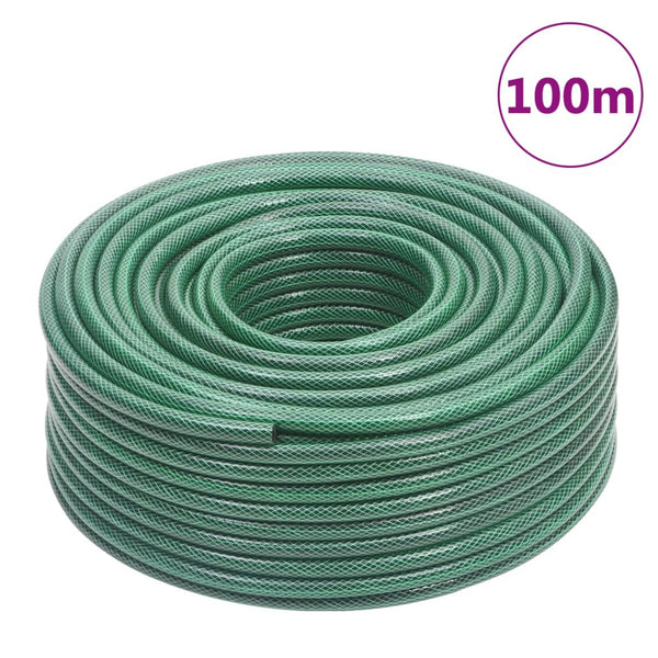 Paineilmaletku vihreä 0,5" 100 m PVC