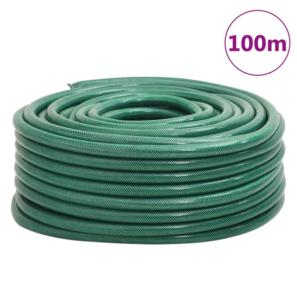 Paineilmaletku vihreä 1" 100 m PVC