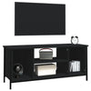 TV-taso musta 102x35x45 cm tekninen puu