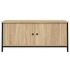 TV-taso ovilla Sonoma-tammi 102x35x45 cm tekninen puu