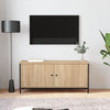 TV-taso ovilla Sonoma-tammi 102x35x45 cm tekninen puu