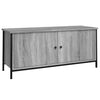 TV-taso ovilla harmaa Sonoma 102x35x45 cm tekninen puu
