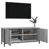 TV-taso ovilla harmaa Sonoma 102x35x45 cm tekninen puu