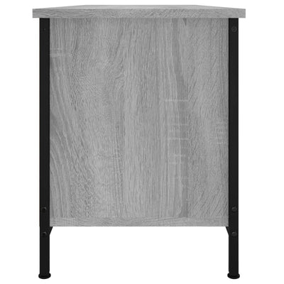 TV-taso ovilla harmaa Sonoma 102x35x45 cm tekninen puu