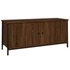 TV-taso ovilla ruskea tammi 102x35x45 cm tekninen puu
