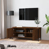 TV-taso ovilla ruskea tammi 102x35x45 cm tekninen puu