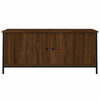 TV-taso ovilla ruskea tammi 102x35x45 cm tekninen puu