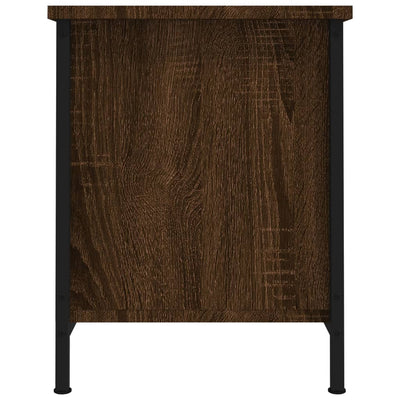 TV-taso ovilla ruskea tammi 60x35x45 cm tekninen puu