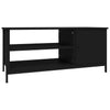 TV-taso musta 100x40x45 cm tekninen puu