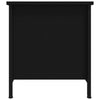 TV-taso musta 100x40x45 cm tekninen puu