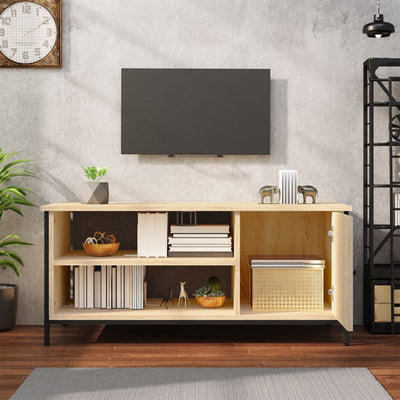 TV-taso Sonoma-tammi 100x40x45 cm tekninen puu