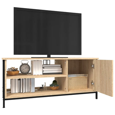 TV-taso Sonoma-tammi 100x40x45 cm tekninen puu