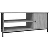 TV-taso harmaa Sonoma 100x40x45 cm tekninen puu