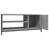 TV-taso harmaa Sonoma 100x40x45 cm tekninen puu