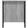 TV-taso harmaa Sonoma 100x40x45 cm tekninen puu