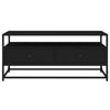 TV-taso musta 100x35x45 cm tekninen puu