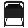 TV-taso musta 100x35x45 cm tekninen puu