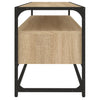 TV-taso Sonoma-tammi 100x35x45 cm tekninen puu