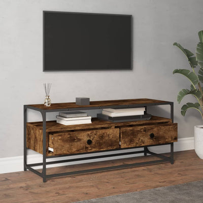 TV-taso savutammi 100x35x45 cm tekninen puu