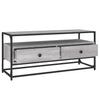 TV-taso harmaa Sonoma 100x35x45 cm tekninen puu