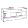 TV-taso harmaa Sonoma 100x35x45 cm tekninen puu