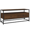 TV-taso ruskea tammi 100x35x45 cm tekninen puu
