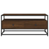 TV-taso ruskea tammi 100x35x45 cm tekninen puu