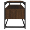 TV-taso ruskea tammi 100x35x45 cm tekninen puu