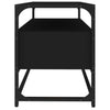 TV-taso musta 80x35x45 cm tekninen puu