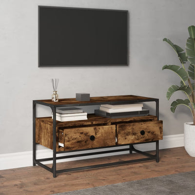 TV-taso savutammi 80x35x45 cm tekninen puu