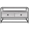 TV-taso harmaa Sonoma 80x35x45 cm tekninen puu