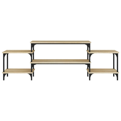 TV-taso Sonoma-tammi 157x35x52 cm tekninen puu