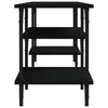 TV-taso musta 102x35x45,5 cm tekninen puu