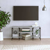 TV-taso harmaa Sonoma 102x35x45,5 cm tekninen puu