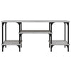 TV-taso harmaa Sonoma 102x35x45,5 cm tekninen puu