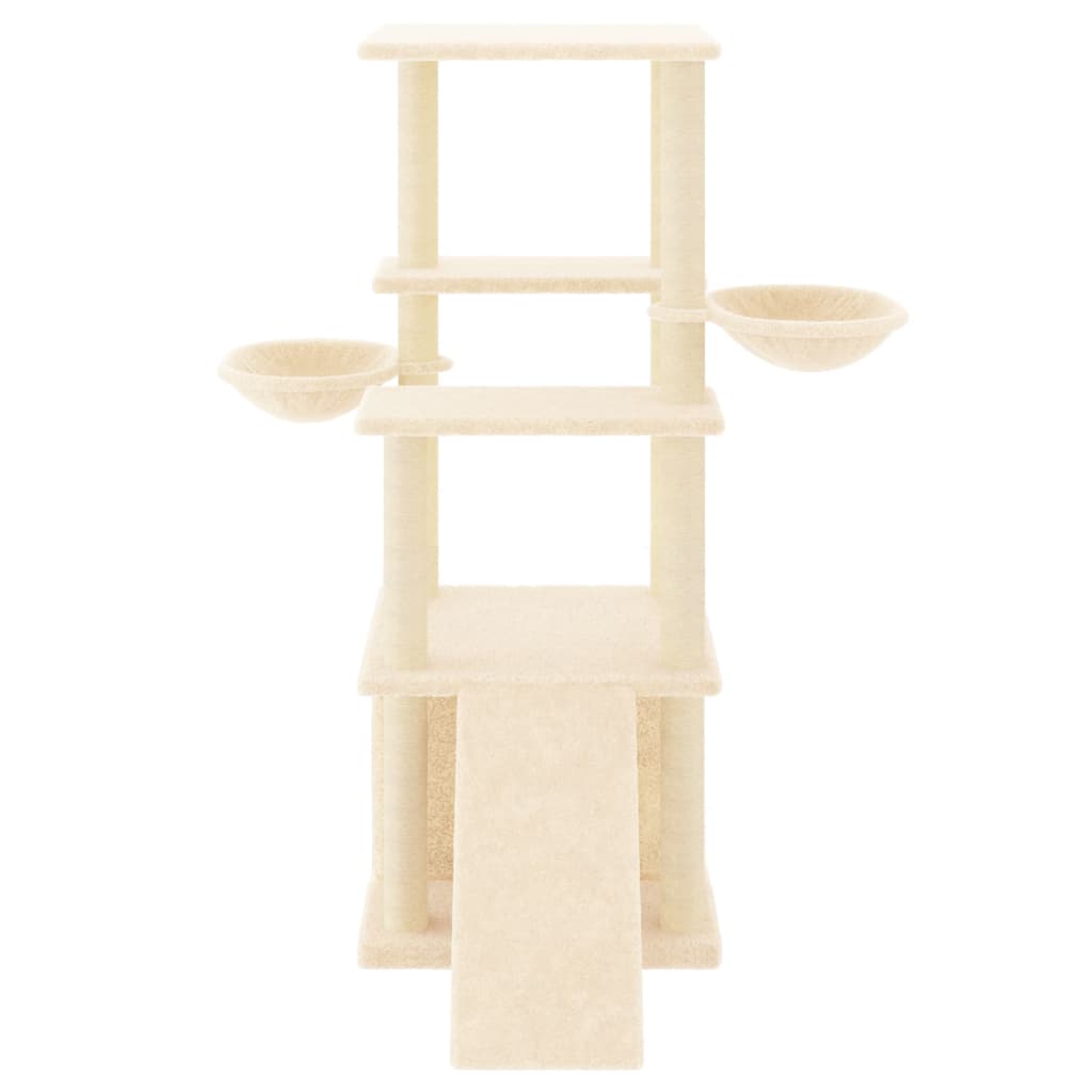 Kerma kissan kiipeilypuu sisal- raapimispylväillä Hurck 133cm