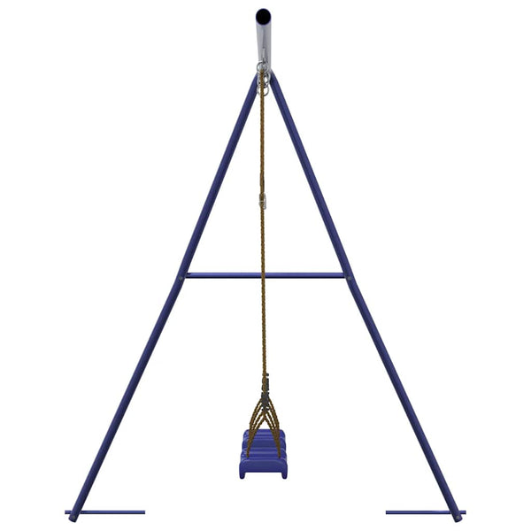 Lasten keinut 2 kpl sininen 265x185x188 cm polypropeeni