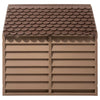 Ruskea koirankoppi Prodoniuc 86x84x82cm (polypropeeni)