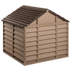 Ruskea koirankoppi Prodoniuc 86x84x82cm (polypropeeni)