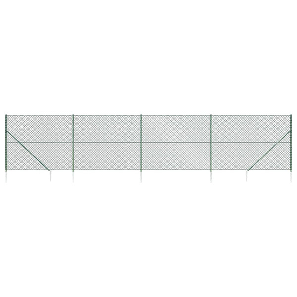 Verkkoaita maapiikeillä vihreä 1,6x10 m