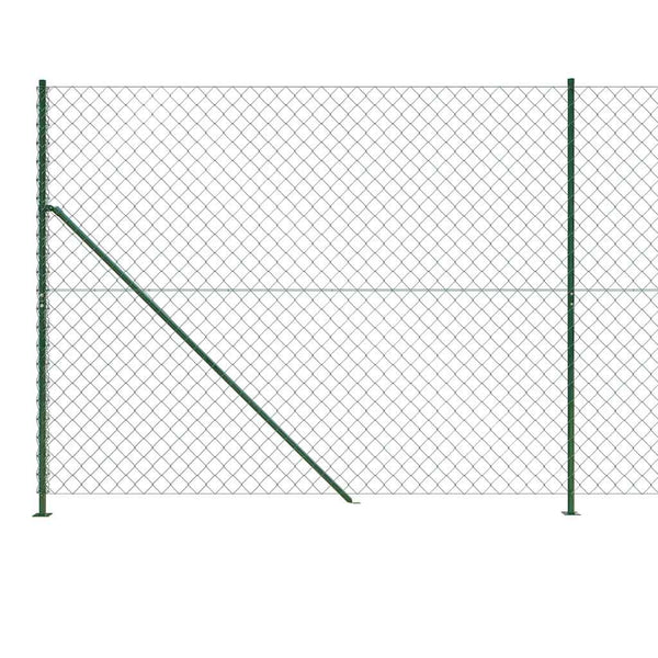 Verkkoaita laipalla vihreä 1,4x10 m