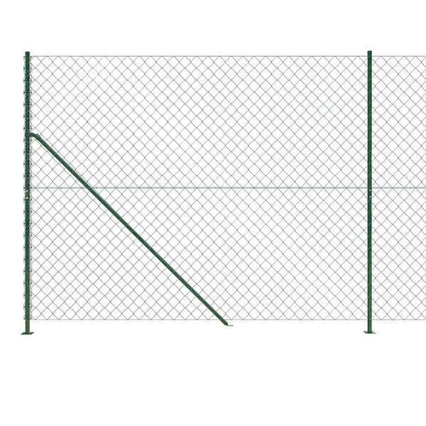Verkkoaita laipalla vihreä 1,6x25 m