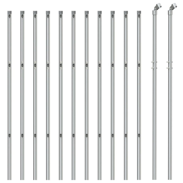 Verkkoaita hopea 0,8x25 m
