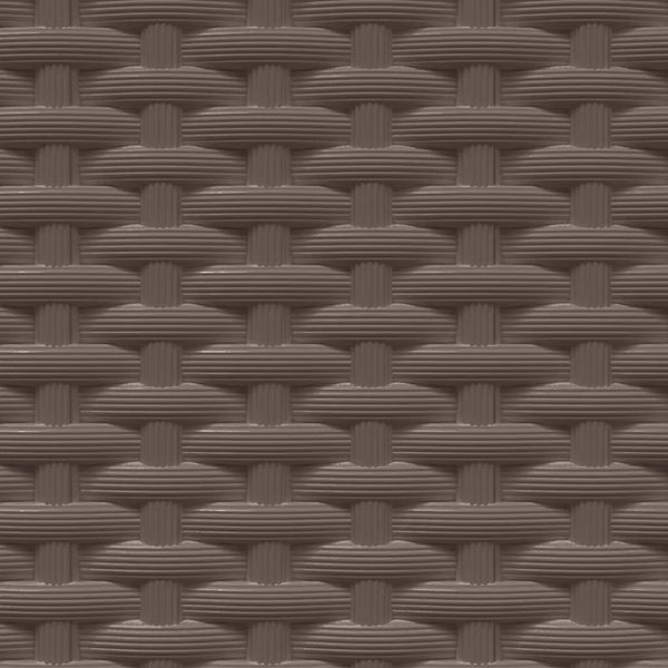 Kukkalaatikot 4 kpl ruskea 30x30x37 cm polypropeeni